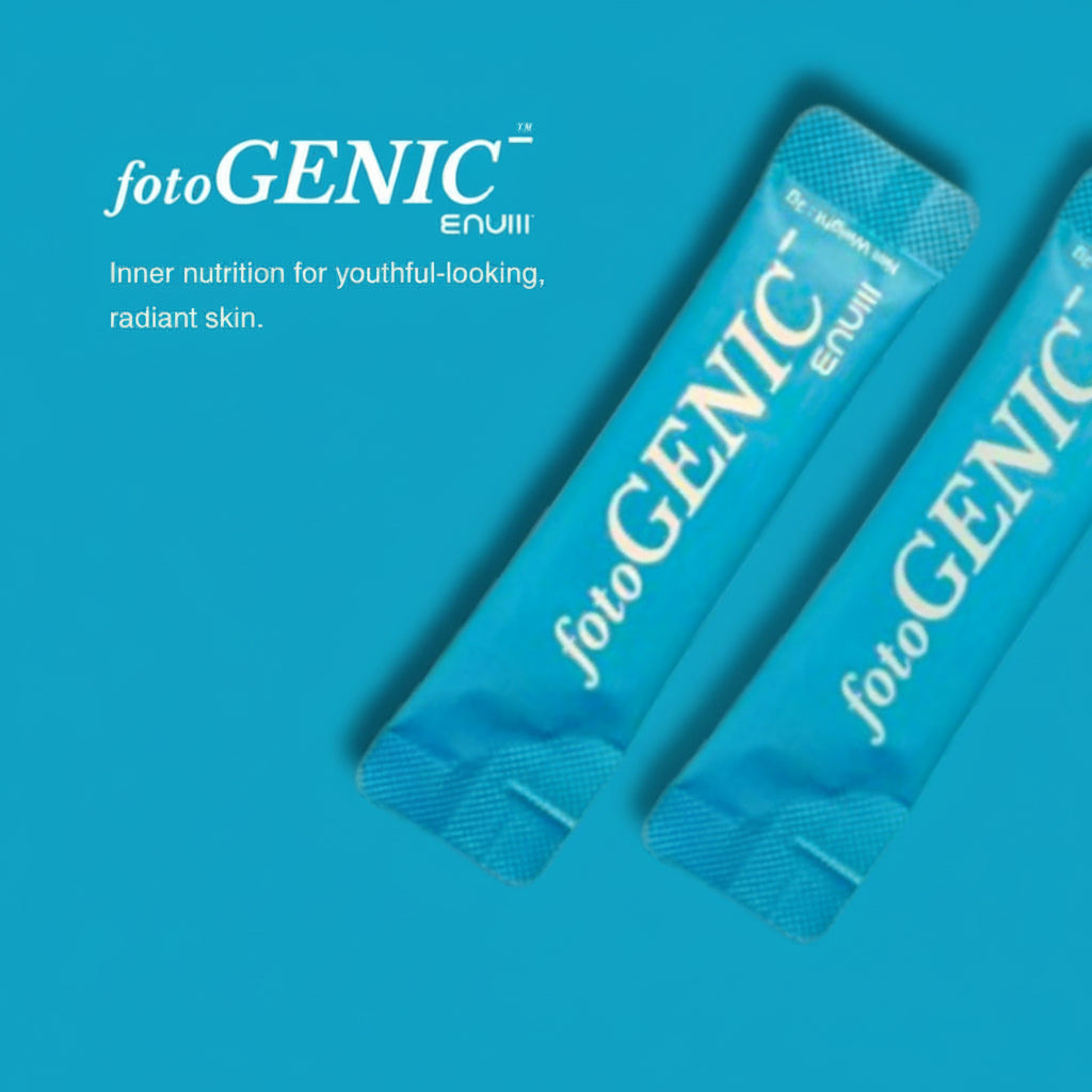 fotoGENIC-™ | for fresher-looking face, radiant-looking skin, brighter-looking eyes, from within.