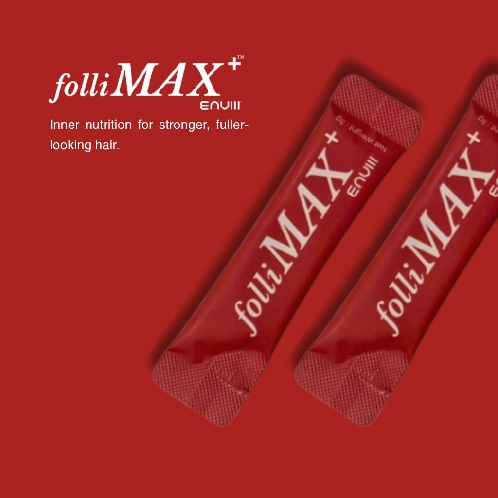 folliMAX+™ | for stronger, fuller-looking hair, from within.