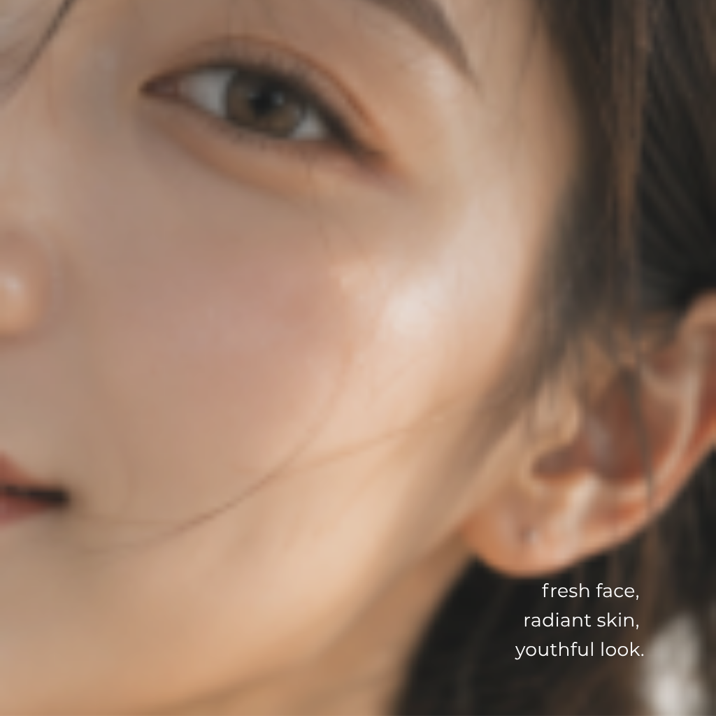 fotoGENIC-™ | for fresher-looking face, radiant-looking skin, brighter-looking eyes, from within.